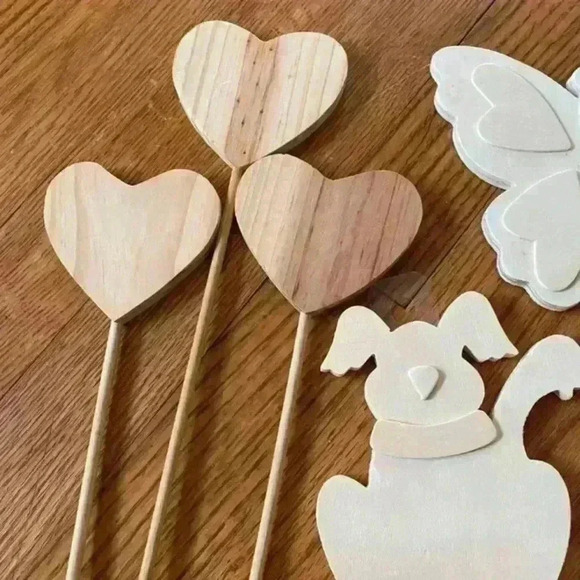 Wooden craft cut outs - Picture 4 of 5